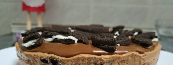 Cheesecake de Oreo y Nutella.