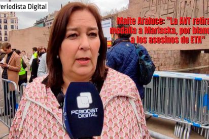 Maite Araluce: "La AVT retira la medalla a Marlaska por blanquear a los asesinos de ETA"