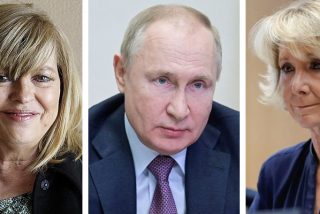 Rosa Mart&iacute;n Artal, Esperanza Aguirre y Vladimir Putin
