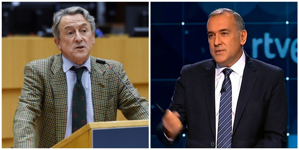 Tertsch, ante el acoso de Fortes (TVE) a VOX: "Ya no sales de la cloaca"