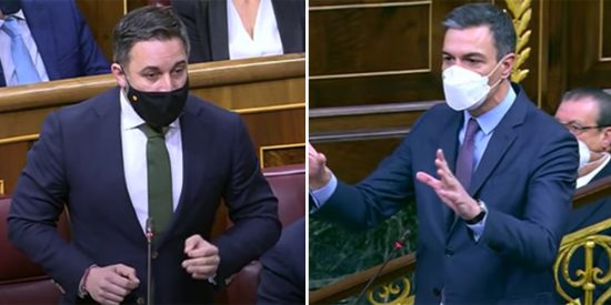 Abascal abochorna a S&aacute;nchez y le pide el cierre del ministerio de Montero