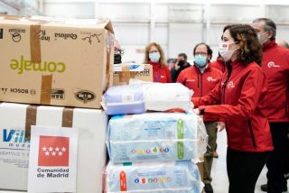 D&iacute;az Ayuso presenta el operativo log&iacute;stico y asistencial para los refugiados de Ucrania