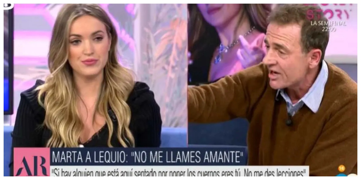 Nueva bronca sin precedentes entre Marta Riesco y Alessandro Lequio: &ldquo;&iexcl;No eres ejemplo de nada!&rdquo;
