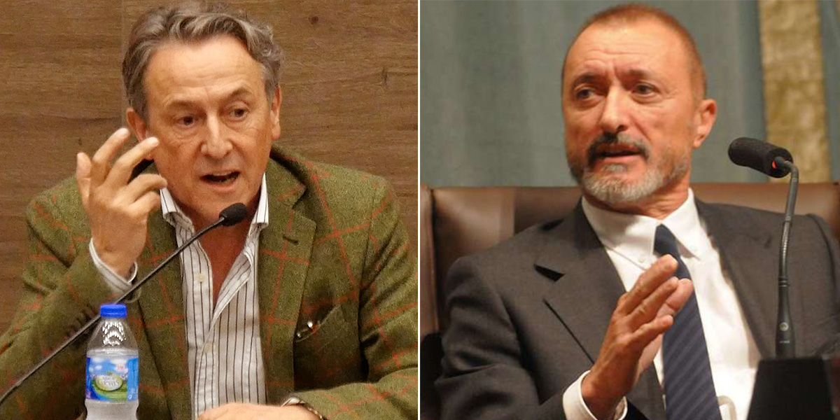 P&eacute;rez-Reverte y Hermann Tertsch, a 'cuchilladas': "Siniestro individuo"