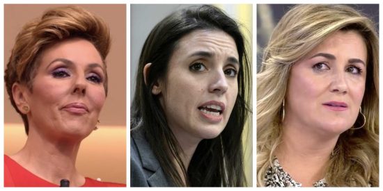 ¿Rocío Carrasco, Irene Montero y los falsos feministas tienen la culpa del hundimiento de Telecinco?