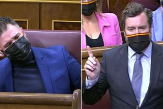 Espinosa de los Monteros pisotea a Rufián en el Congreso por su 'insulto' a Abascal