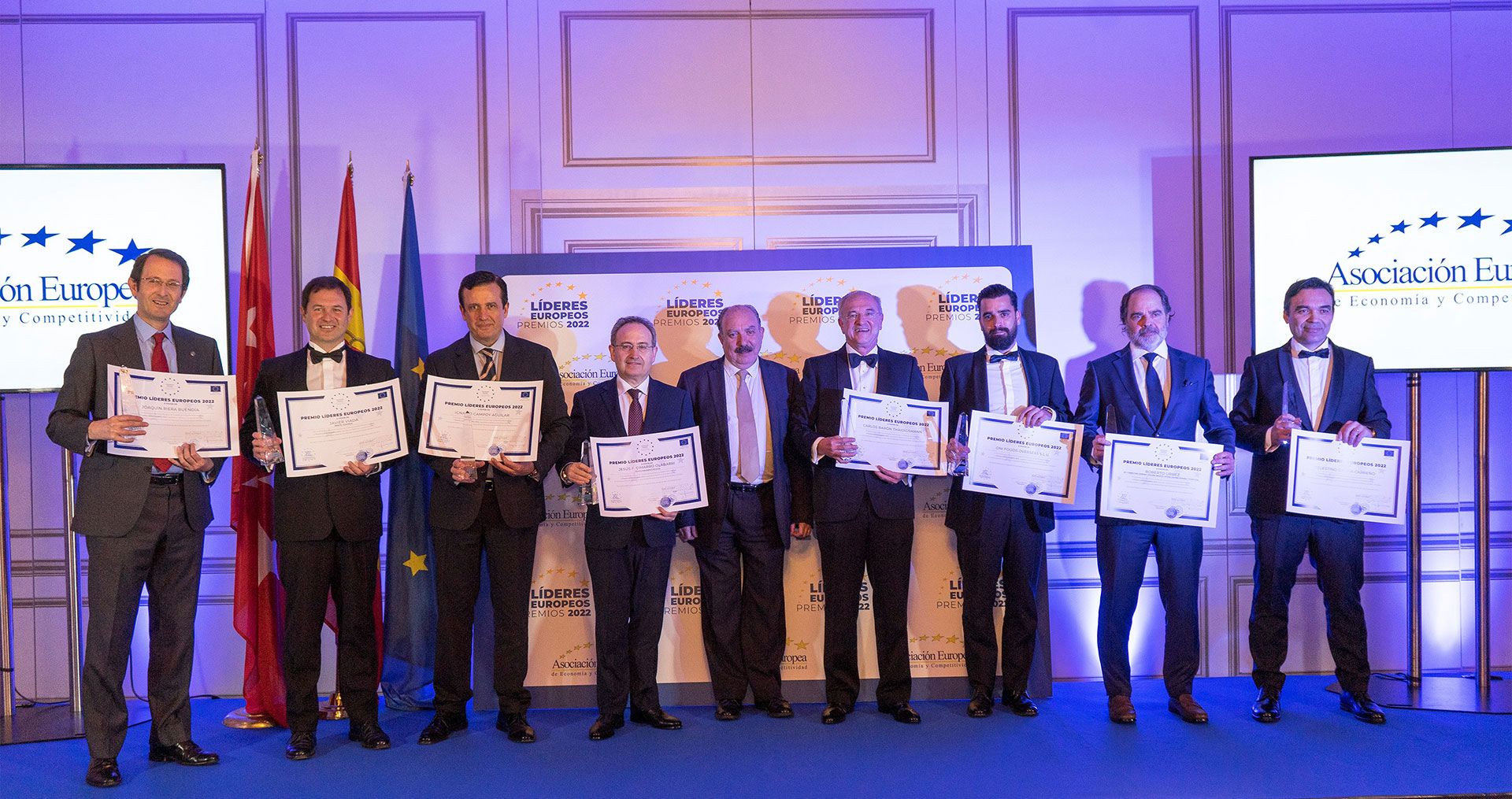 La Asociaci&oacute;n Europea de Econom&iacute;a y Competitividad celebra la I Entrega de los Premios L&iacute;deres Europeos