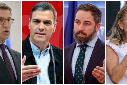 S&aacute;nchez, esta es la decisi&oacute;n de los espa&ntilde;oles: el bloque de centroderecha ya saca 8 puntos al socialcomunismo