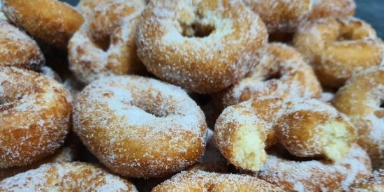 Receta: rosquillas de nata