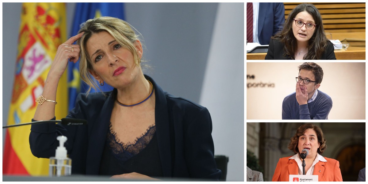 &iexcl;Vaya 'ojo', Yolanda D&iacute;az!: sus tres socios de confluencia, acorralados por la Justicia