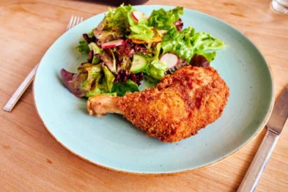Backhendl, pollo frito al estilo austríaco