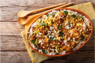 Biryani de pollo, receta de la India