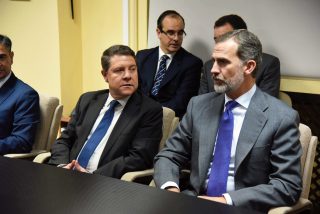 Emiliano Garc&iacute;a-Page y Felipe VI