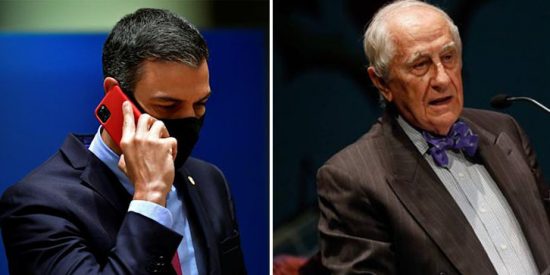 Inocencio Arias y Pedro Sánchez