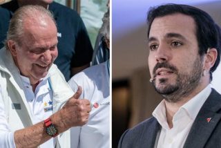 Juan Carlos I y Alberto Garz&oacute;n