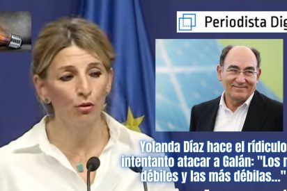 Yolanda D&iacute;az hace un rid&iacute;culo 'inclusivo' intentando atacar a Gal&aacute;n: "Los m&aacute;s d&eacute;biles y las m&aacute;s d&eacute;bilas&hellip;"