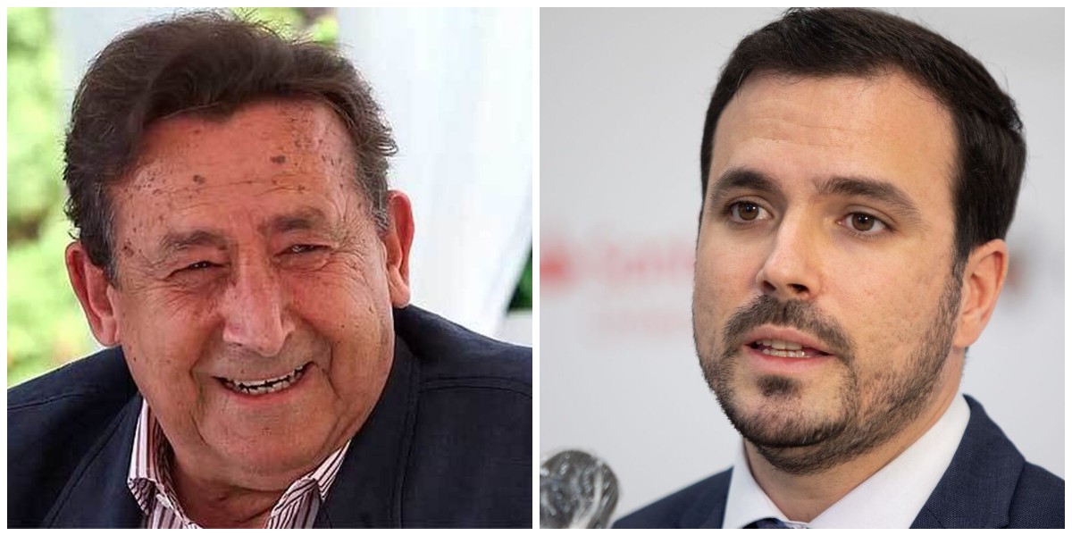 Alfonso Ussía acorrala judicialmente a Alberto Garzón recordándole qué delito acarrea su insulto a Juan Carlos I