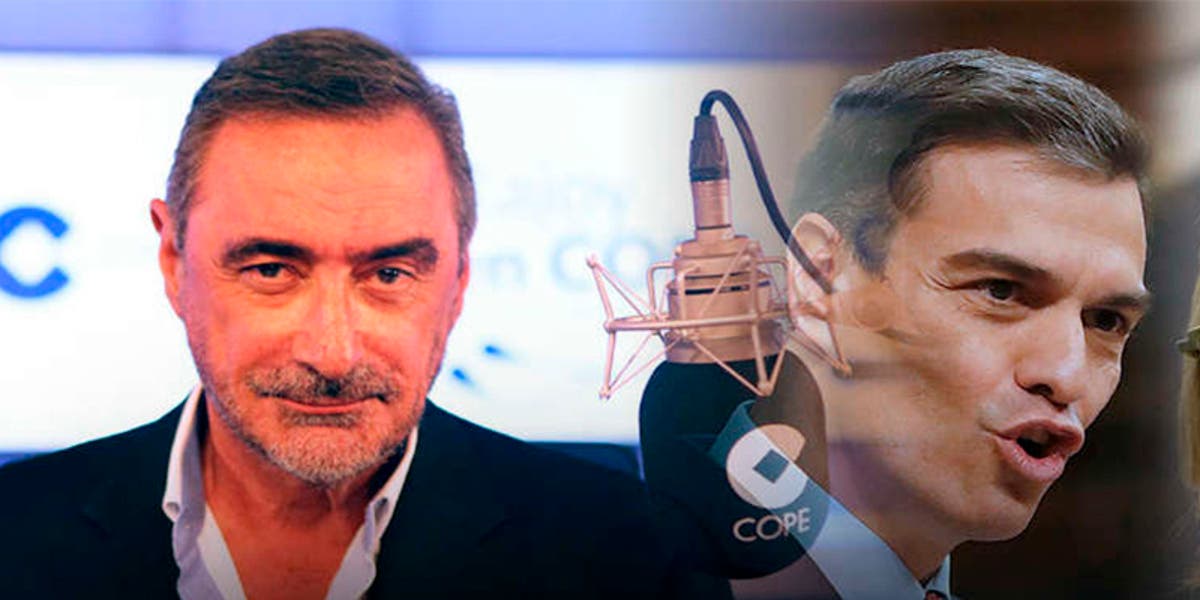 Carlos Herrera a Pedro S&aacute;nchez: "El que no quiere que vengas a COPE soy yo, &iexcl;eres un mentiroso!"