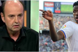 Vin&iacute;cius le "tapa la boca" a un tertuliano madridista de 'El Chiringuito'