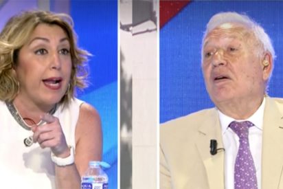 García-Margallo trolea a Susana Díaz, como loca por echar al PP de la sede de Génova