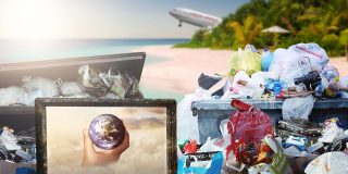 Basura, calentamiento global, clima, plástico, contaminación