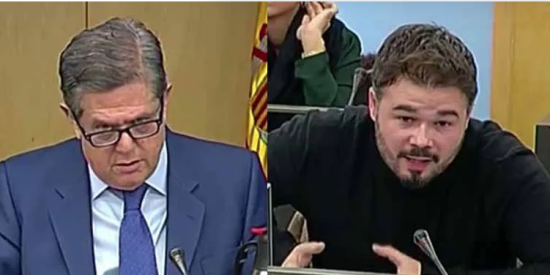 Federico Trillo y Gabriel Rufián