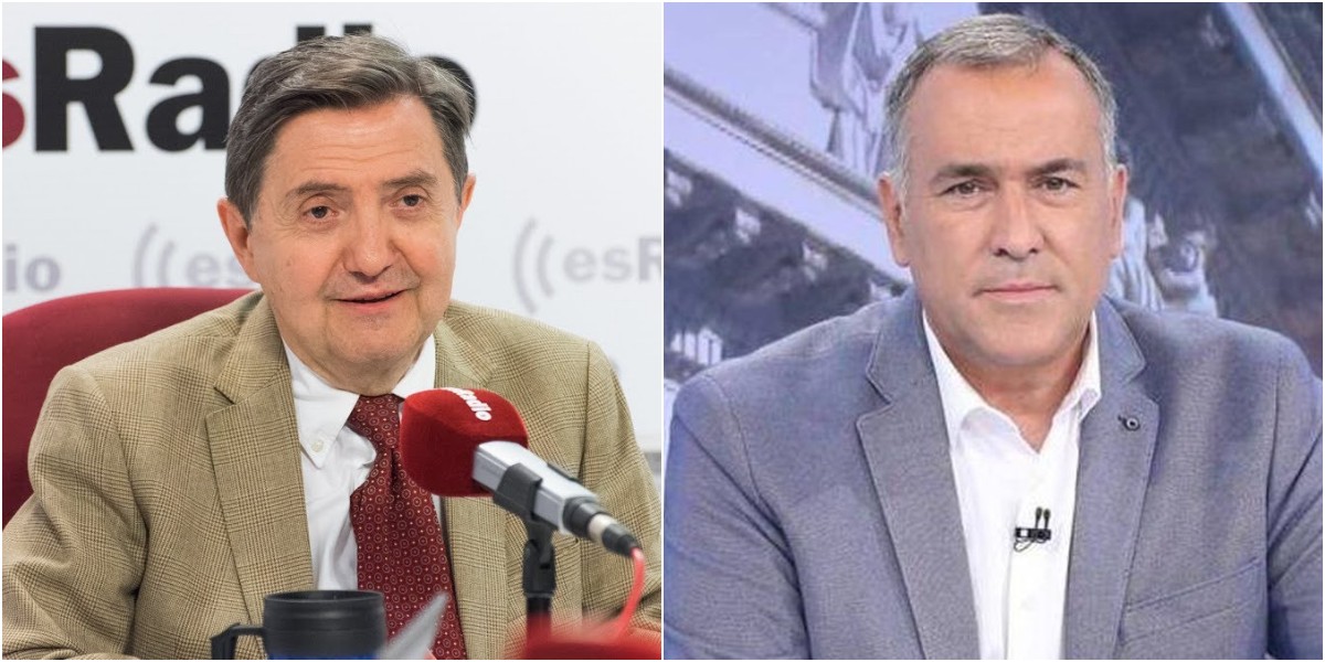 Brutal protesta de Losantos porque el moderador del debate de las andaluzas sea "el bolchevique" Fortes