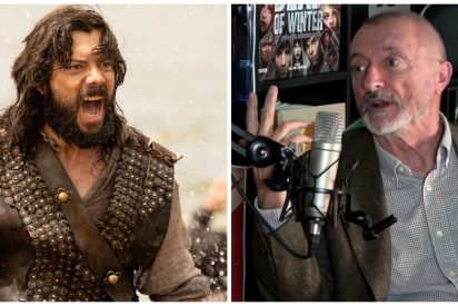 &Aacute;lvaro Morte y Arturo P&eacute;rez-Reverte.