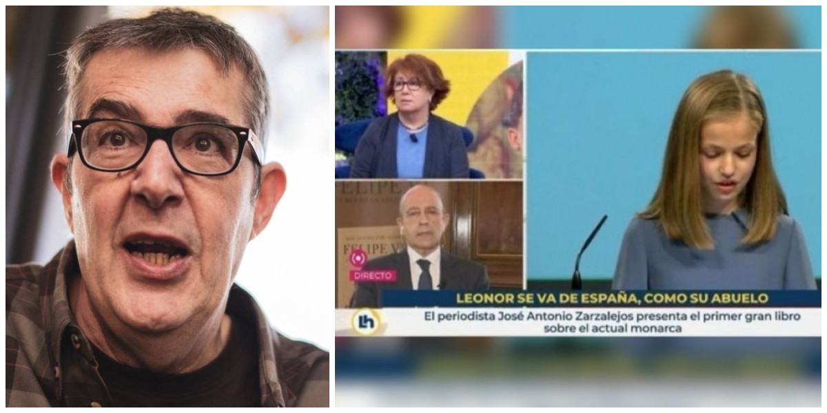 Max Pradera y el famoso r&oacute;tulo de TVE contra Leonor que cost&oacute; el despido, ahora declarado nulo, del rotulista.