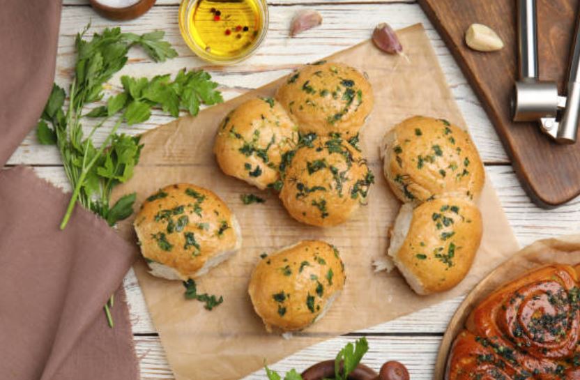 Pampushky, pan de ajo ucraniano