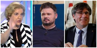 Separatistas a la gresca: Rahola llama "bocazas" a Rufi&aacute;n por tachar de "tarado" a Puigdemont