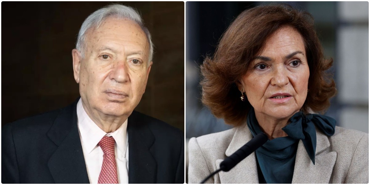 Carmen Calvo y Jos&eacute; Manuel Garc&iacute;a-Margallo