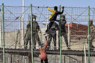 Asalto a la valla de Melilla.
