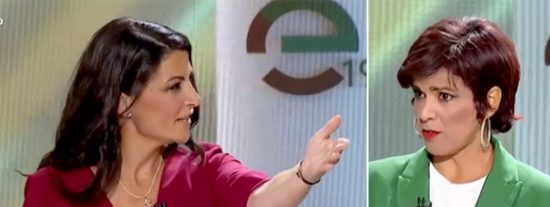 Macarena Olona y Teresa Rodr&iacute;guez. 