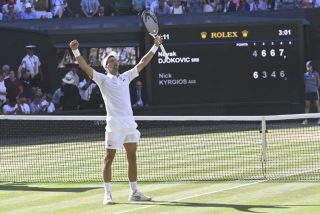 Djokovic gana en Wimbledon y se coloca con 21 Grand Slam