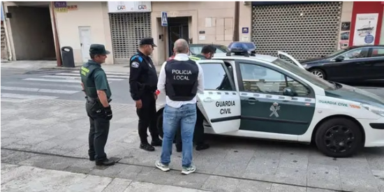 Detenci&oacute;n de la Guardia Civil