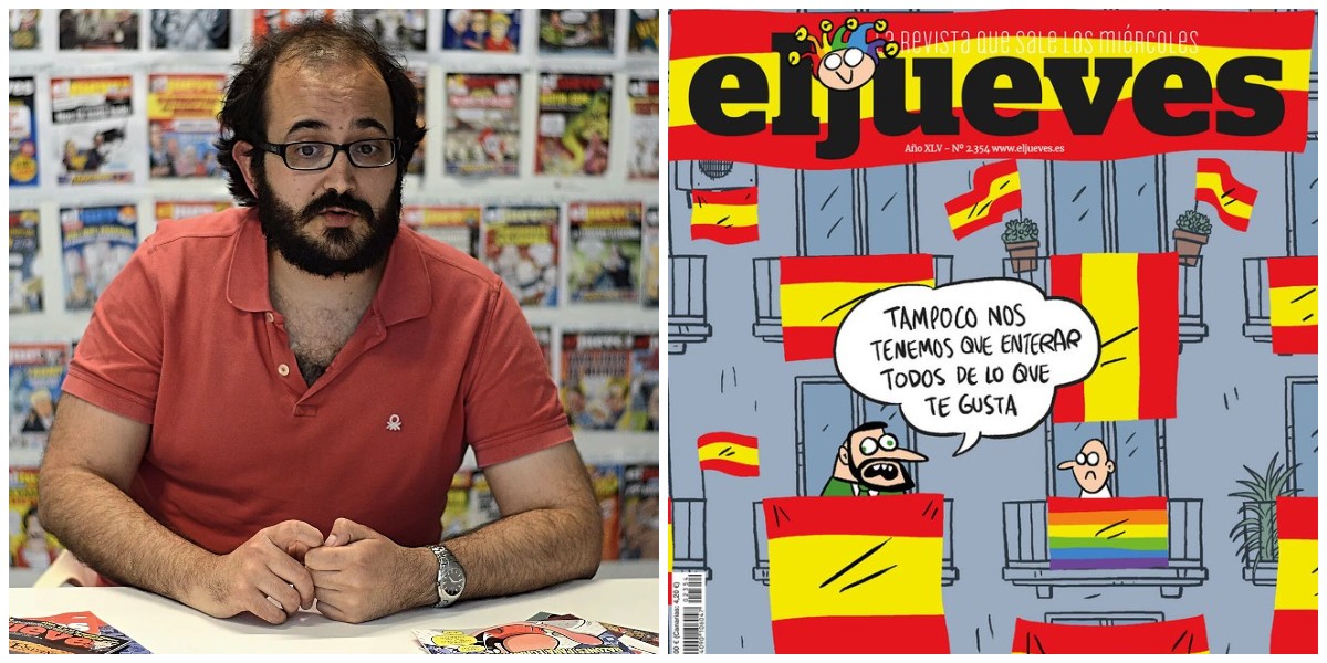 Guillermo Mart&iacute;nez Vela, director de El Jueves.