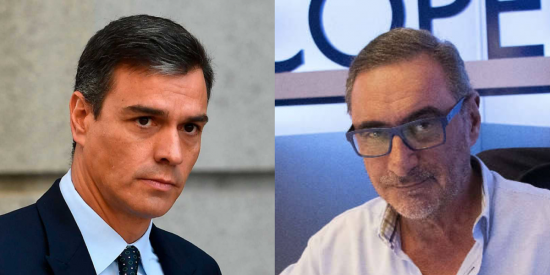 Pedro S&aacute;nchez y Carlos Herrera.