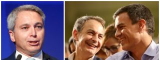 Vicente Vall&eacute;s, Jos&eacute; Luis Rodr&iacute;guez Zapatero y Pedro S&aacute;nchez.