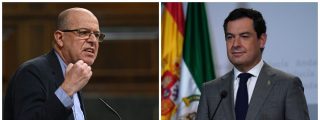 Jos&eacute; Zaragoza y Juanma Moreno Bonilla.