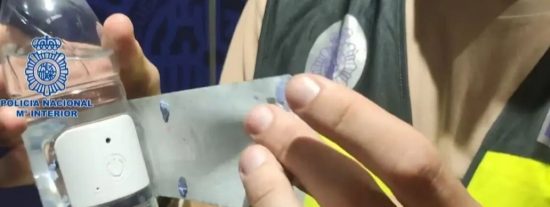 La botella con c&aacute;mara