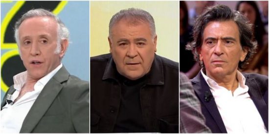Eduardo Inda, Garc&iacute;a Ferreras y Arcadi Espada. 