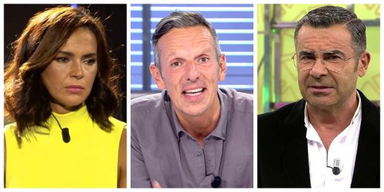 Olga Moreno, Joaquín Prat y Jorge Javier Vázquez.