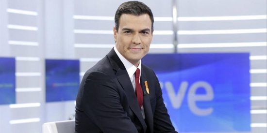 Pedro Sánchez, en una de sus últimas entrevistas en TVE.