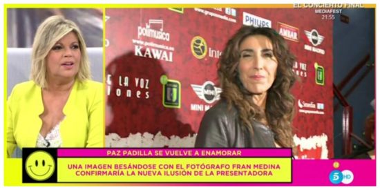 En 'Sálvame' se vengan de Paz Padilla al descubrir que tiene nuevo novio