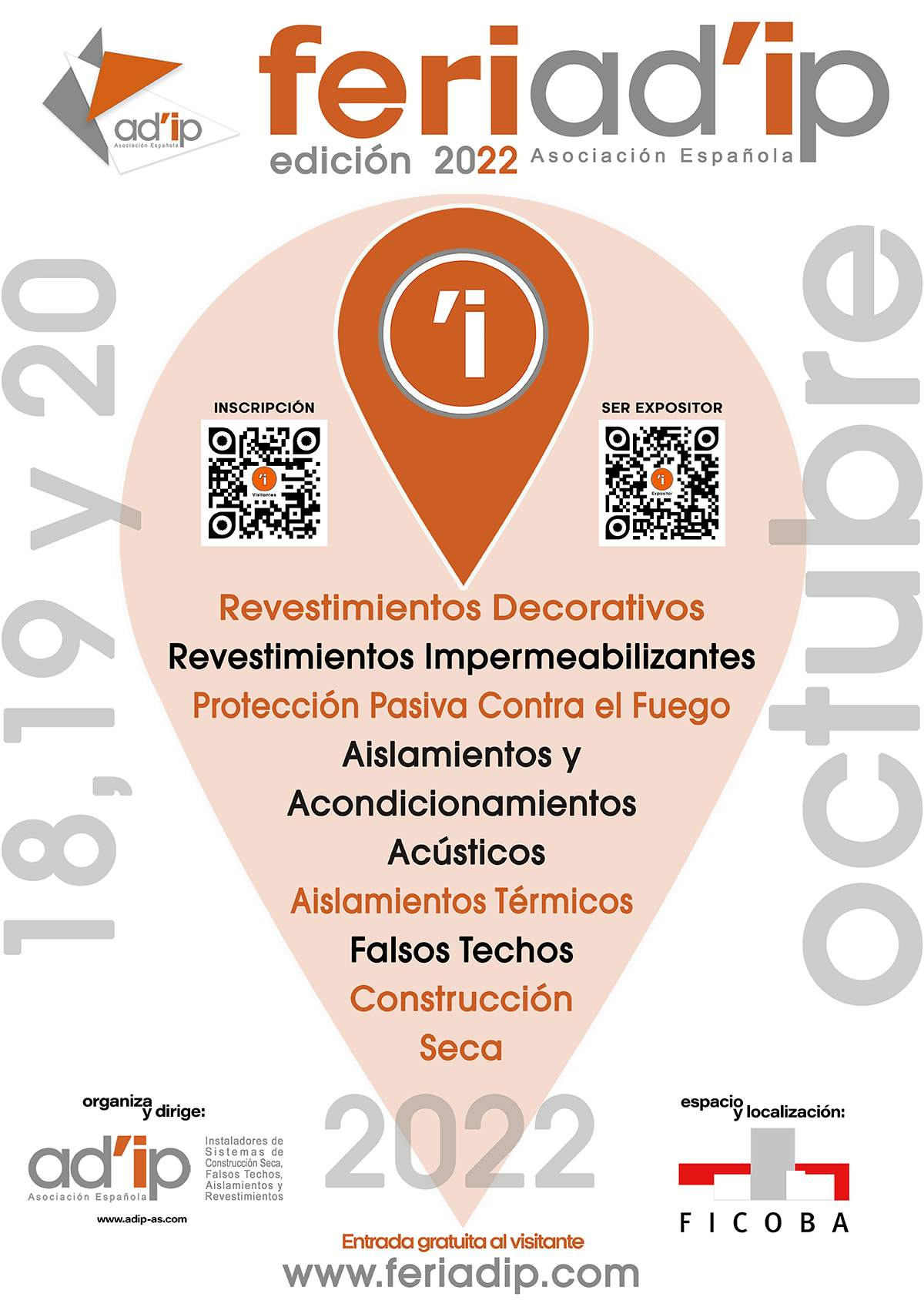 60 d&iacute;as para FERIAD&rsquo;IP Edici&oacute;n 2022