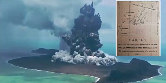 En las Tonga, hace 241 a&ntilde;os