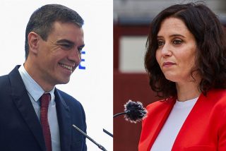 Pedro Sánchez e Isabel Díaz Ayuso.
