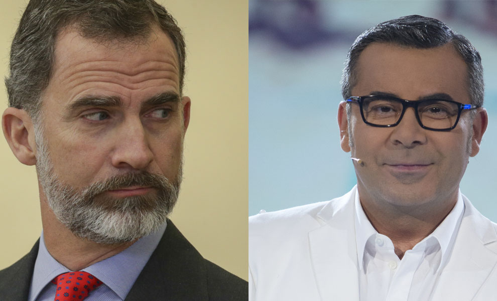El Rey Felipe VI y Jorge Javier Vázquez