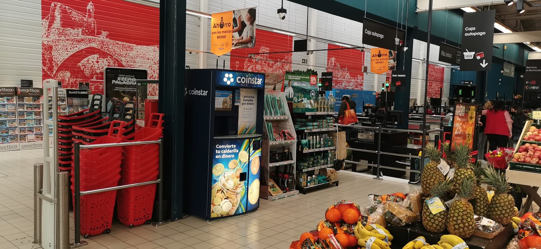 Coinstar se consolida en las Islas Baleares gracias a la ampliaci&oacute;n de su presencia en Eroski